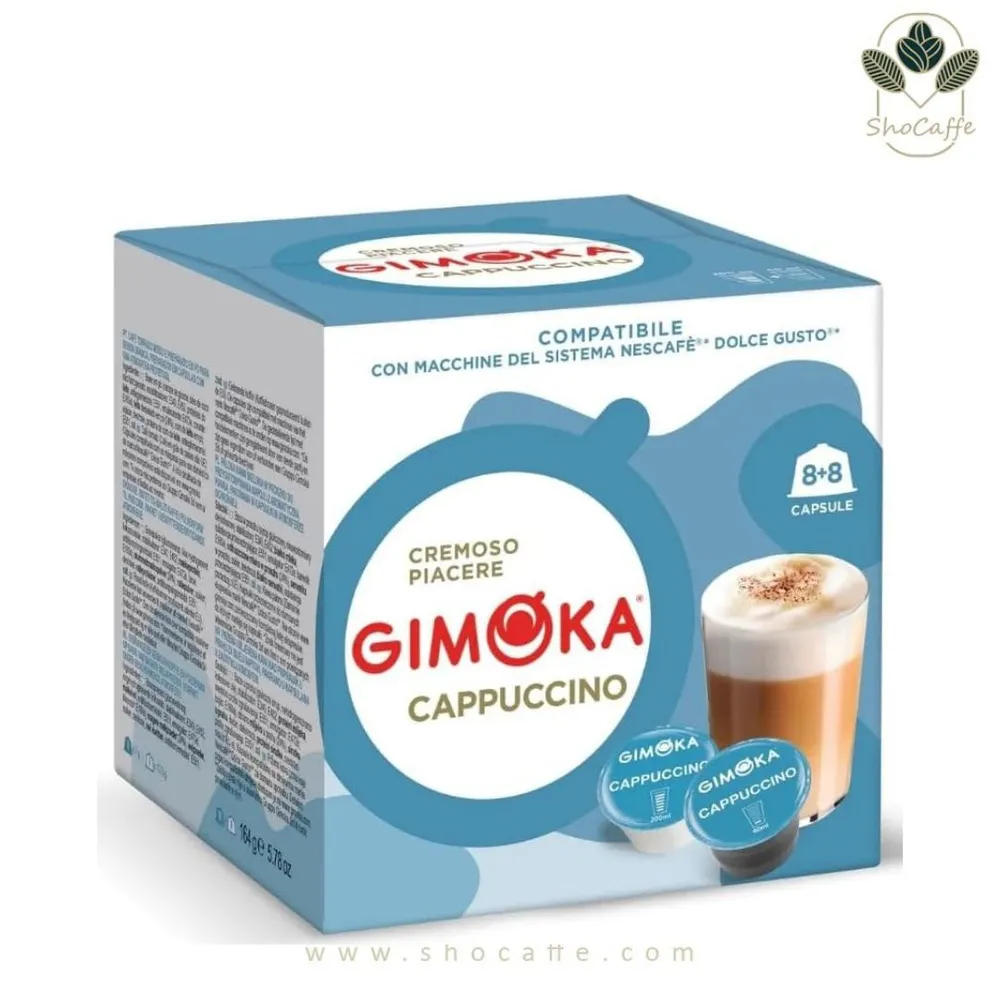 کپسول قهوه دولچه گوستو جیموکا مدل کاپوچینو Gimoka Cappuccino